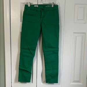 GAP Emerald Green Slim Jeans